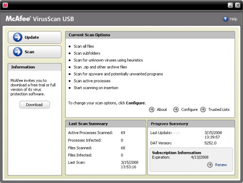 usb antivirus tool for mac